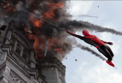 Spiderman visita Londres