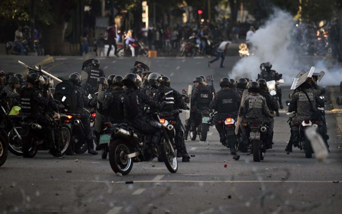 Disturbios en Venezuela