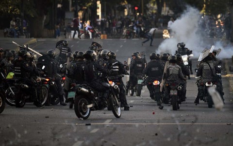 Disturbios en Venezuela