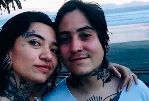 Verónica Duque y Esteban Madrigal