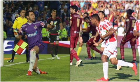 Sebastián Viera y Luis Carlos Ruíz