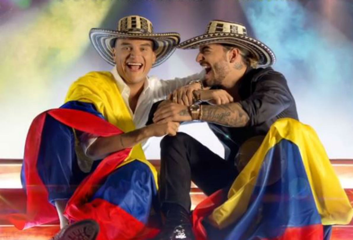 Silvestre Dangond y Maluma cantan juntos Vivir bailando.