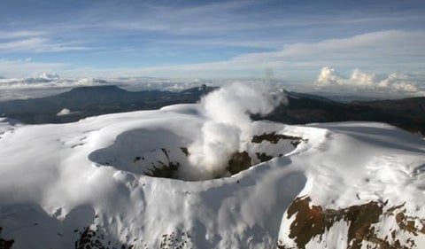 Sismos en el Nevado del Ruíz