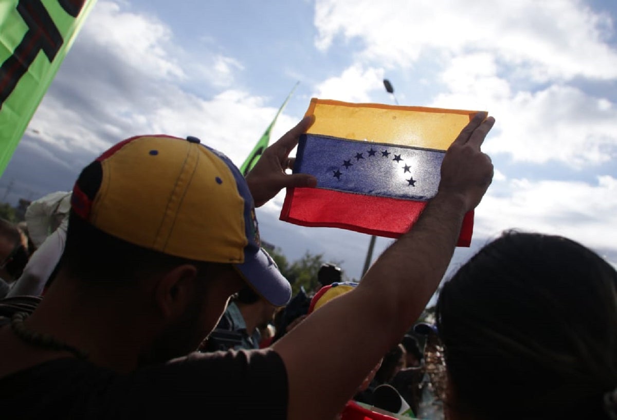 Manifestaciones de venezolanos por nuevo gobierno de Nicolás Maduro