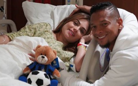 Sara Uribe y Fredy Guarín