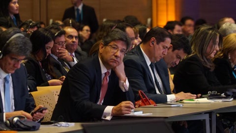 Alejandro Linares, presidente de la Corte Constitucional