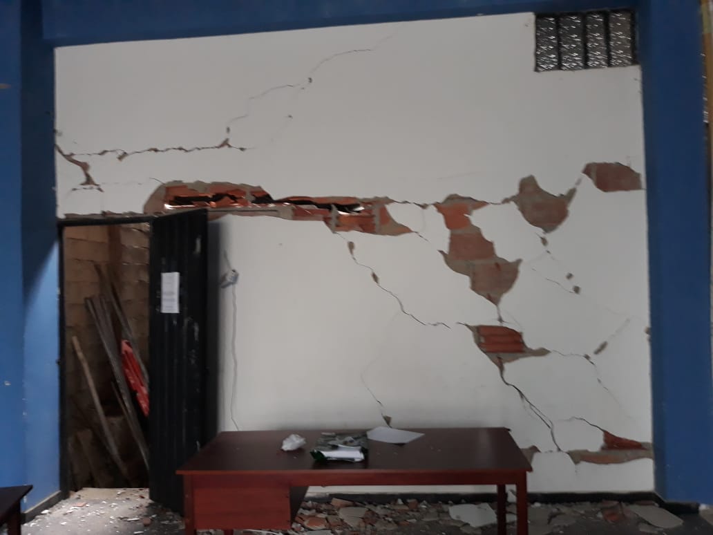Afectación del sismo en Tolima