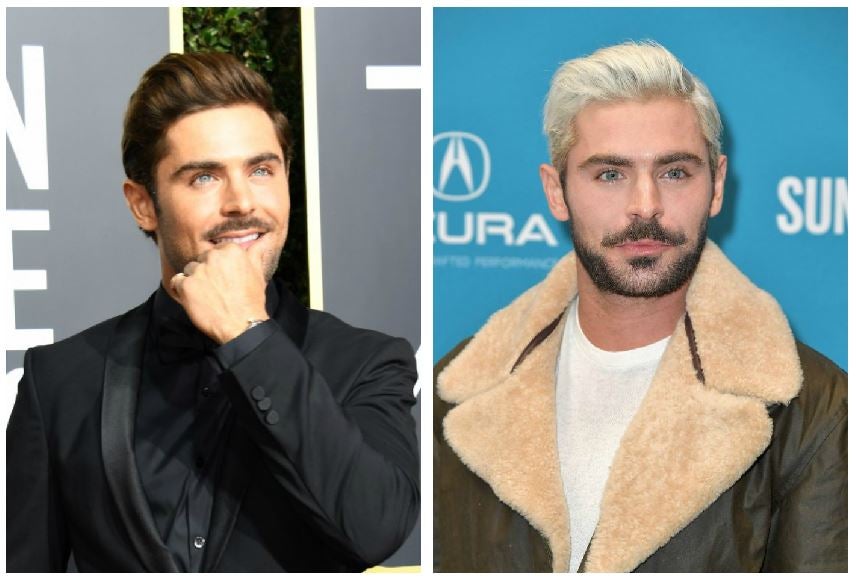 Zac Efron y su cambio extremo de look en 2019