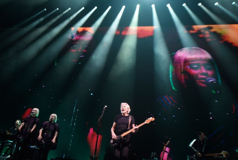 Roger Waters en concierto durante su gira 'Us & Them'