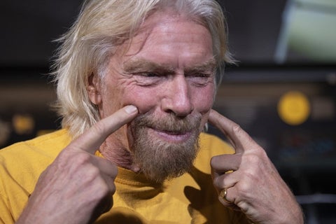 Richard Branson, millonario británico fundador de Virgin Galactic