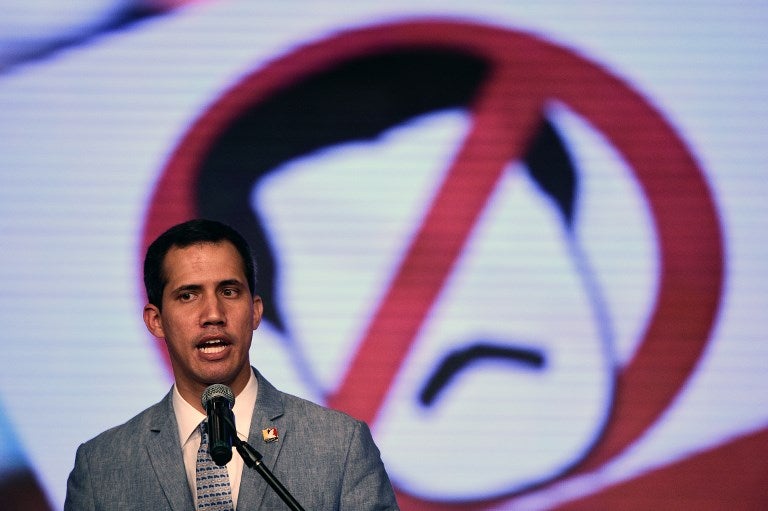 Juan Guaidó, presidente de la Asamblea Nacional de Venezuela.