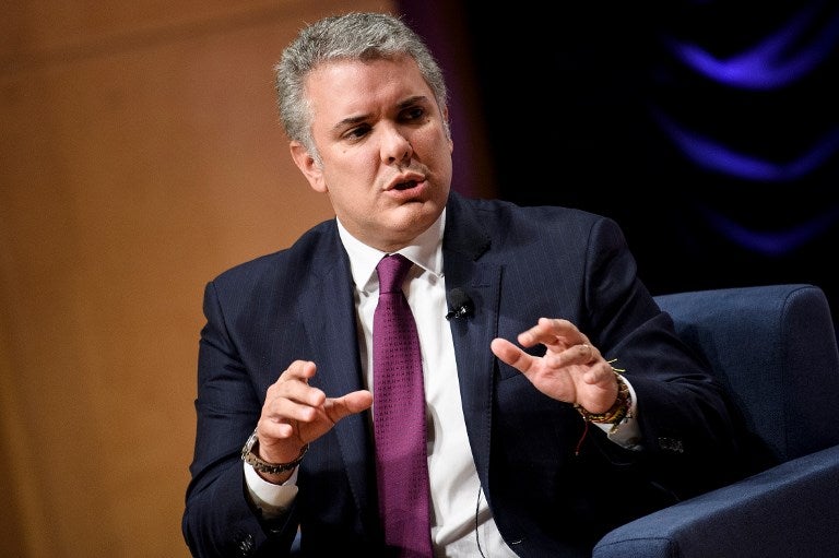 Presidente Iván Duque