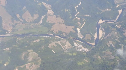 Zona afectada por atentado a Oleoducto en el Catatumbo