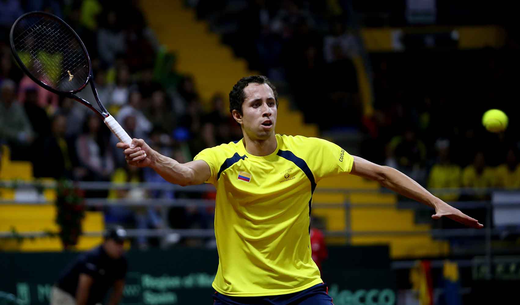Copa Davis - Colombia vs Suecia Daniel Galán