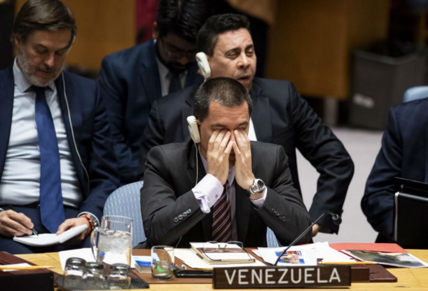 Canciller de Venezuela, Jorge Arreaza en la ONU.