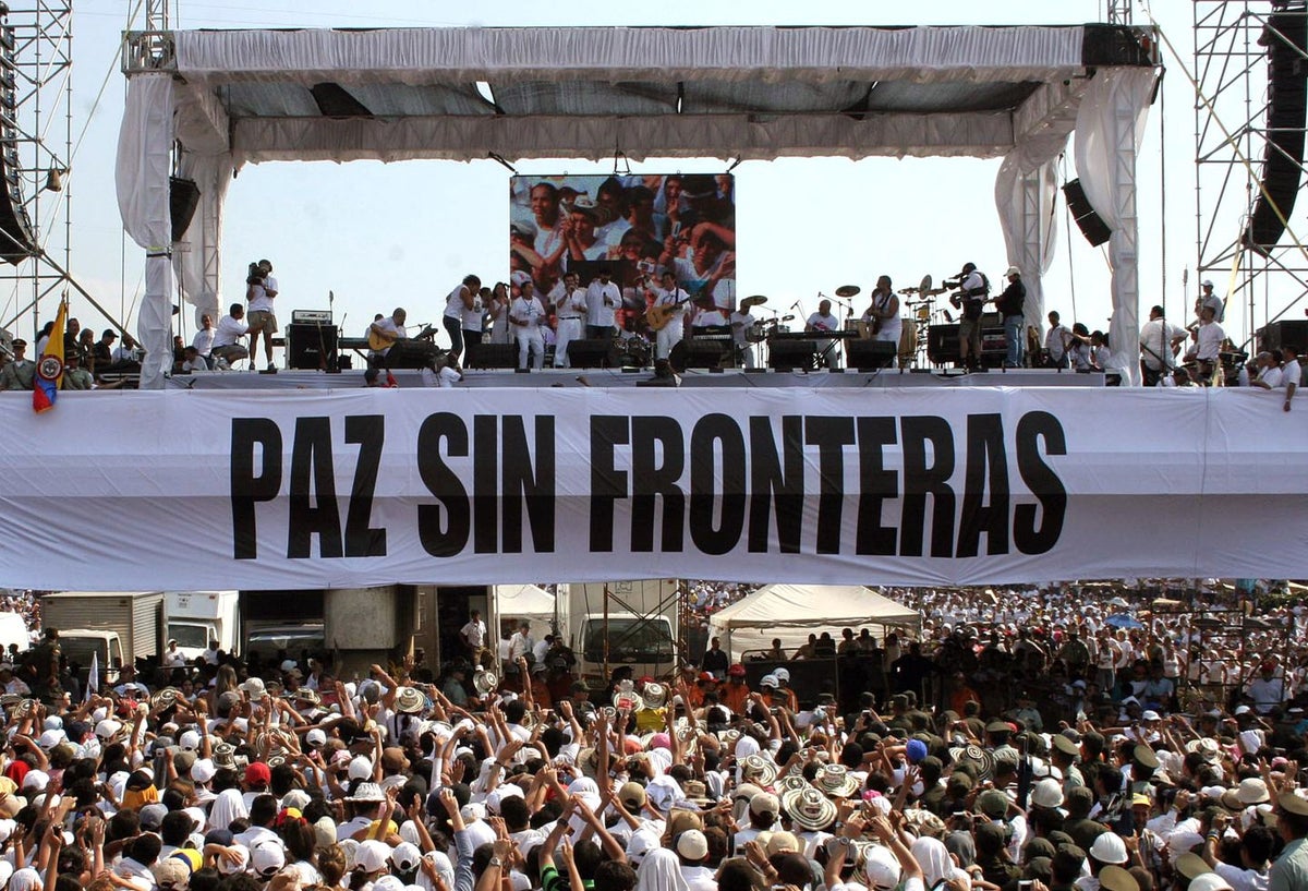 Así fue el concierto Paz sin Fronteras