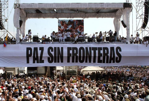 Así fue el concierto Paz sin Fronteras