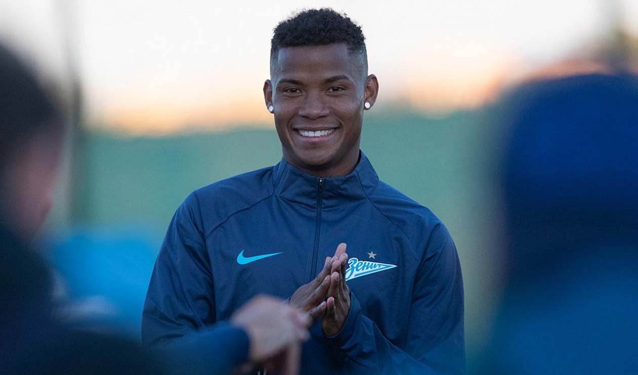 Wilmar Barrios fue presentado en el Zenit La FM