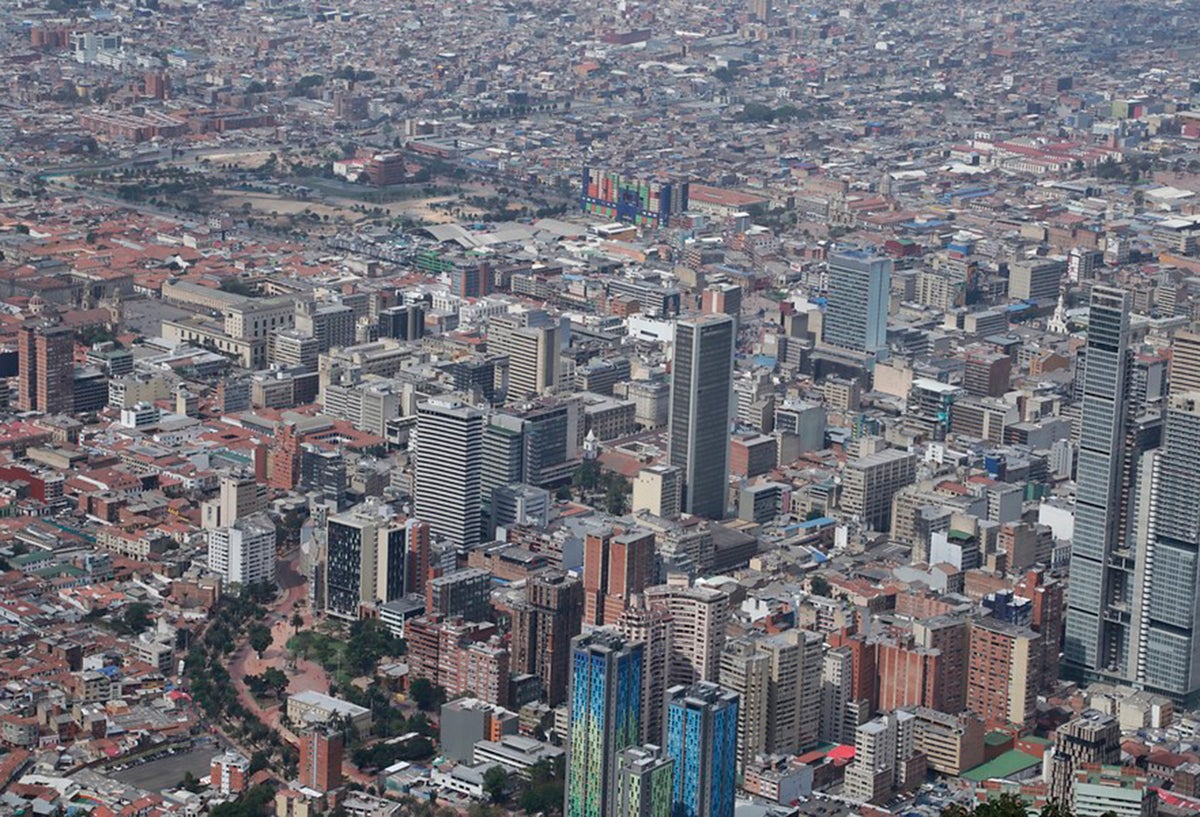 Panorámica de la ciudad de Bogotá
