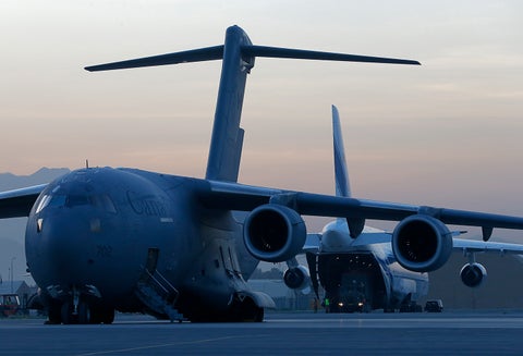 El Boeing C17 Globemaster de Estados Unidos