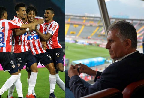 Carlos Queiroz contempla usar convocar a jugadores del Junior de Barranquilla