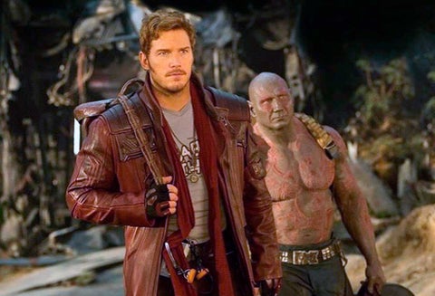 Chris Pratt interpretando a 'Star Lord'