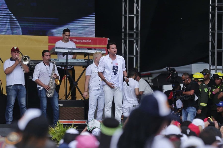 Silvestre Dangond en el ‘Venezuela Aid Live’