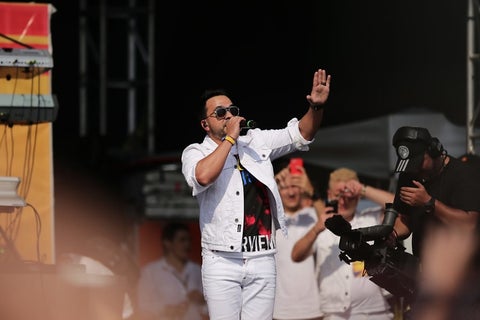Luis Fonsi en el ‘Venezuela Aid Live’