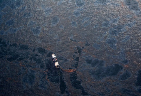 New Orleans, en inmediaciones del Golfo de México, el 28 de abril de 2010 tras el derrame de crudo