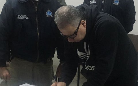 Extradición hacía Estados Unidos de alias Don Mario.