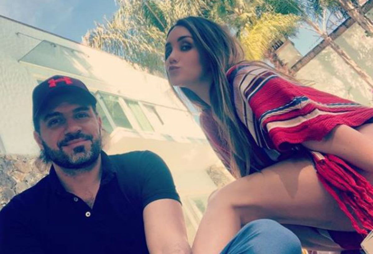 Dulce María y Paco Álvarez