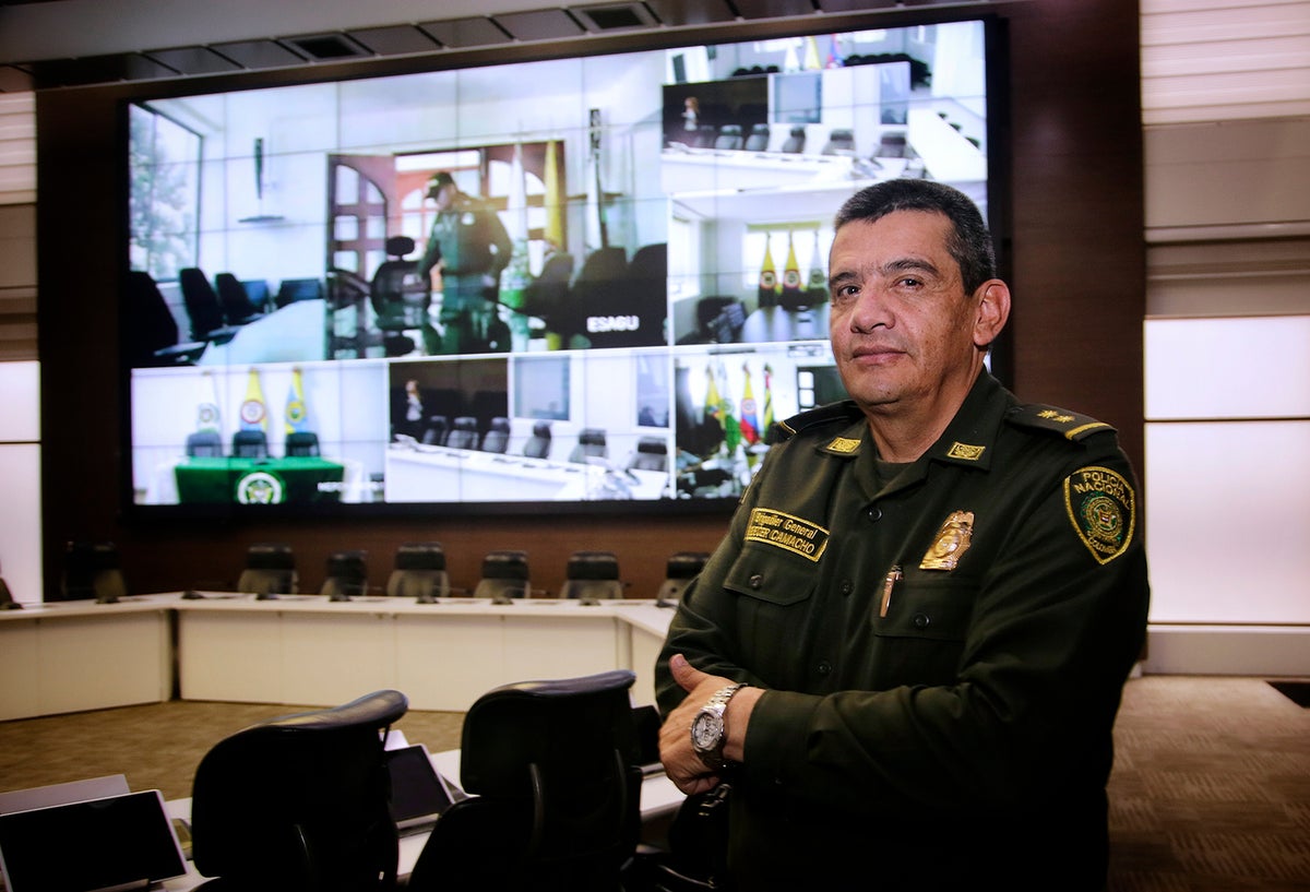 El general Eliécer Camacho