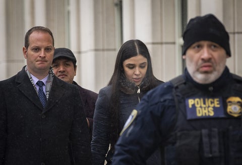 Emma Coronel, esposa del narcotraficante mexicano Joaquín 'El Chapo' Guzmán