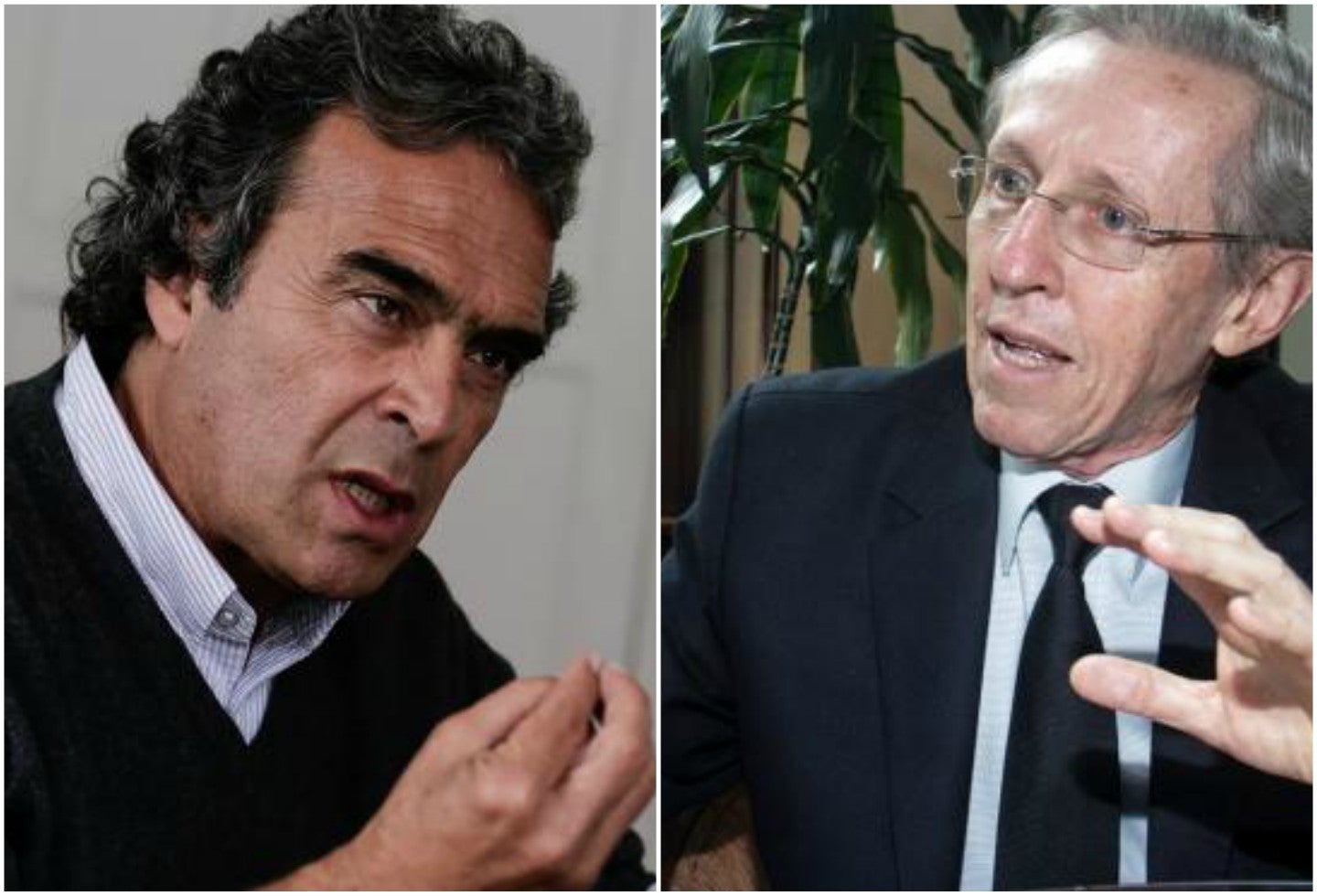 Sergio Fajardo y Antonio Navarro