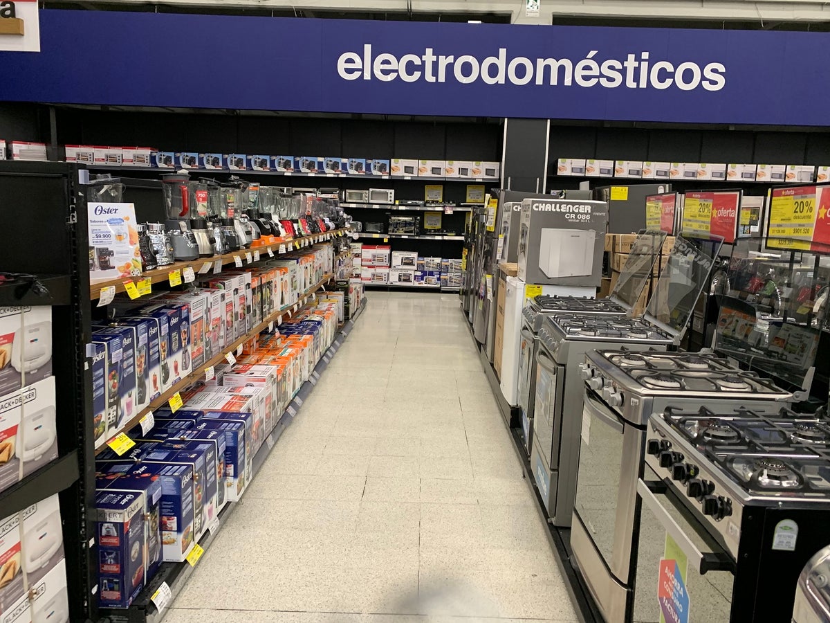 Comercio de electrodomésticos