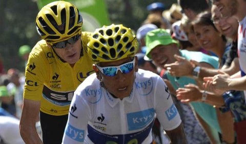 Nairo Quintana y Chris Froome