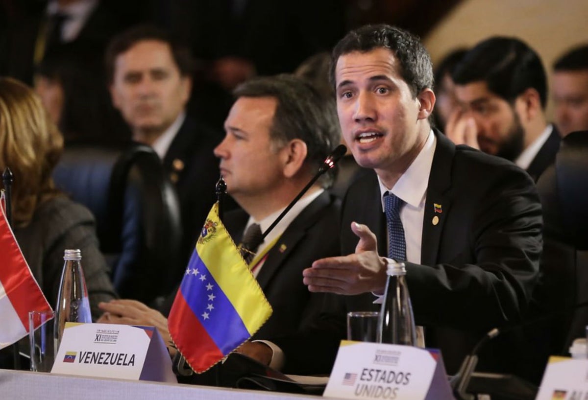Juan Guaidó, presidente interino de Venezuela