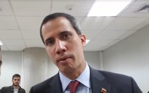 Juan Guaidó, presidente interino de Venezuela