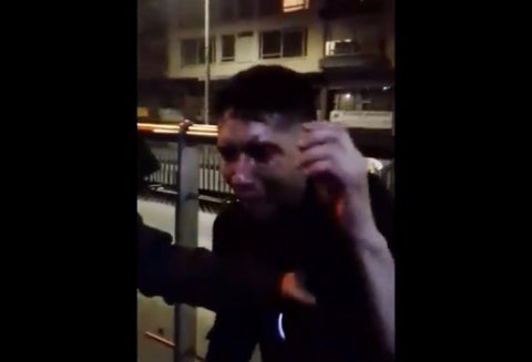 Hombre golpeado por robar en Transmilenio
