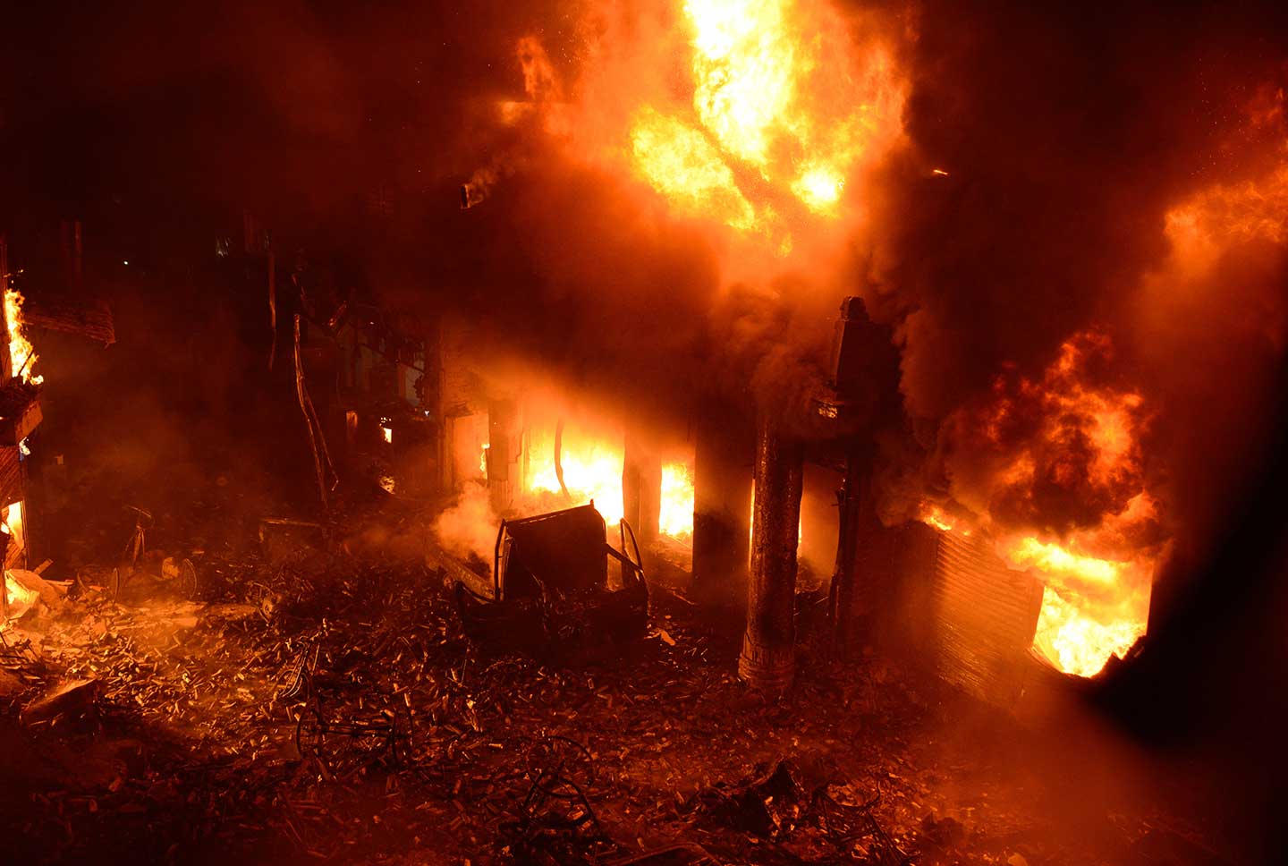 Incendio Bangladés