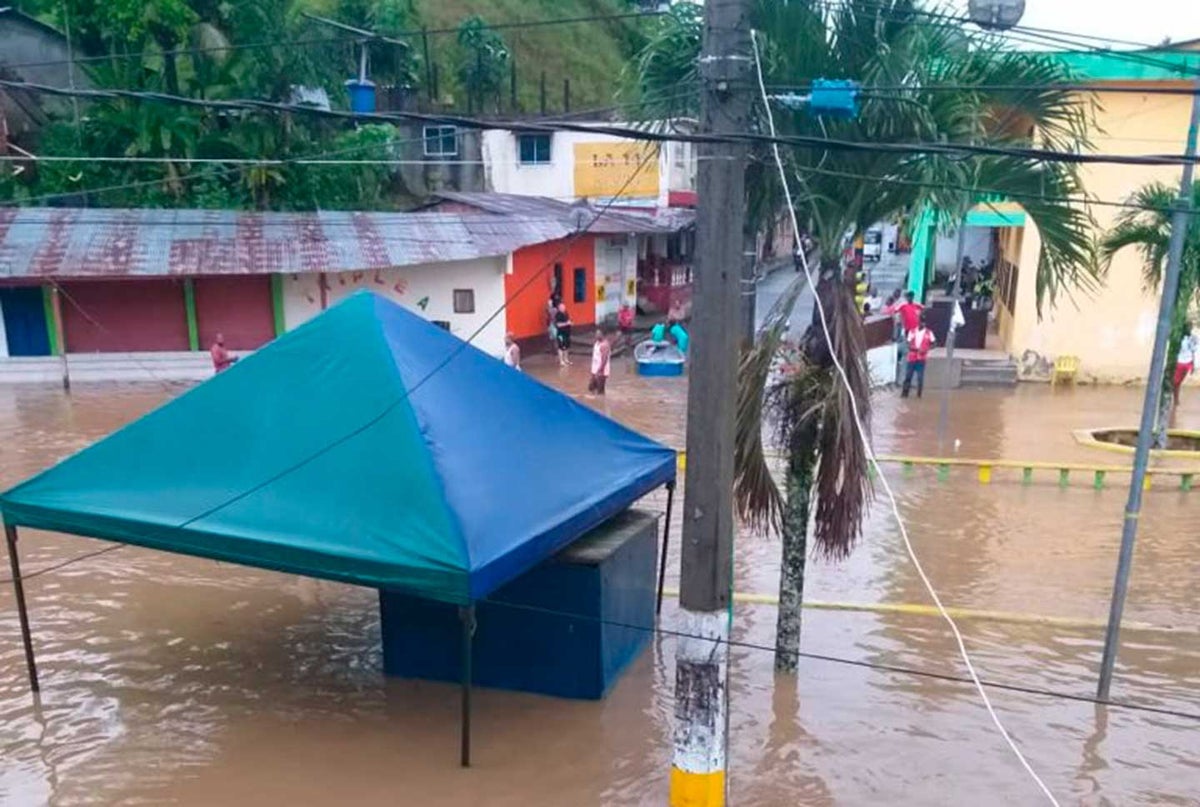 Inundación en Chocó