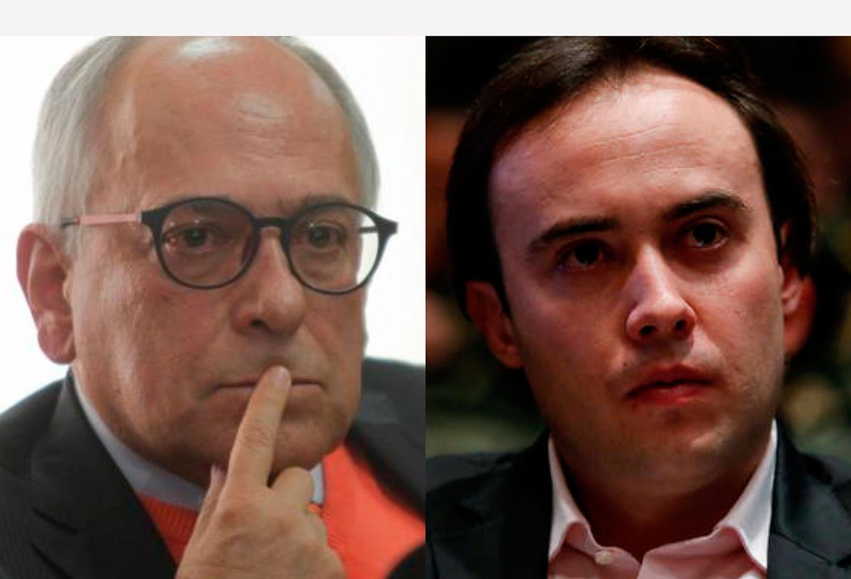 José Obdulio Gaviria y Nicolás Gaviria