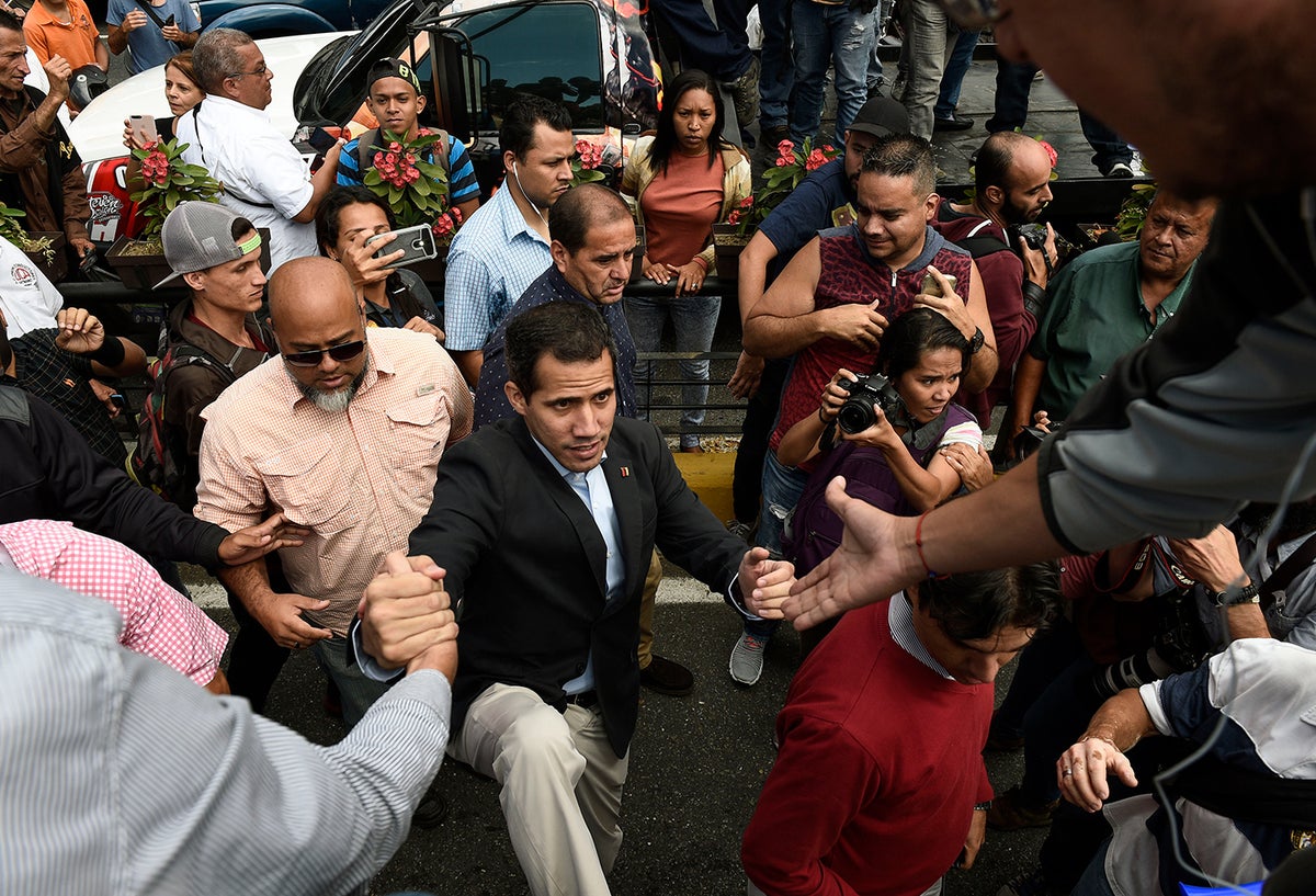 Juan Guaidó, presidente interino de Venezuela