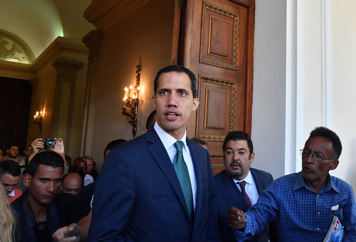 Juan Guaidó, autoproclamado presidente interino de Venezuela