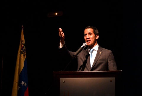 Juan Guaidó, presidente interino de Venezuela