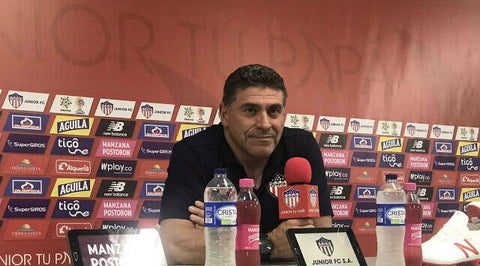 Luis Fernando Suárez, DT del Junior de Barranquilla
