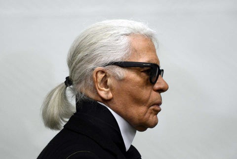 Karl Lagerfeld, reconocido diseñador alemán