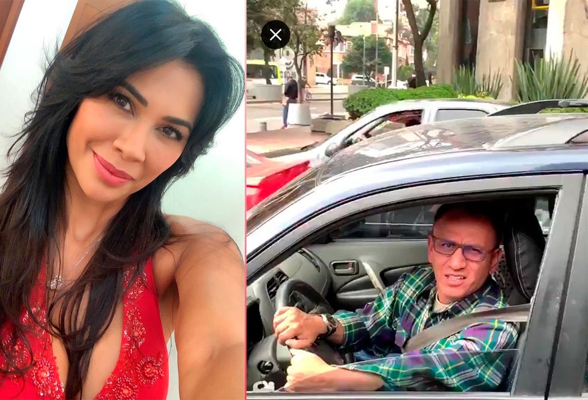 Martha Isabel Bolaños y el hombre que la acosó