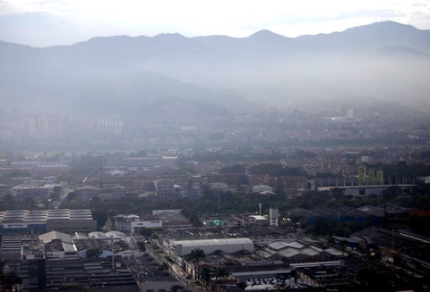 Contaminación del aire en Medellín