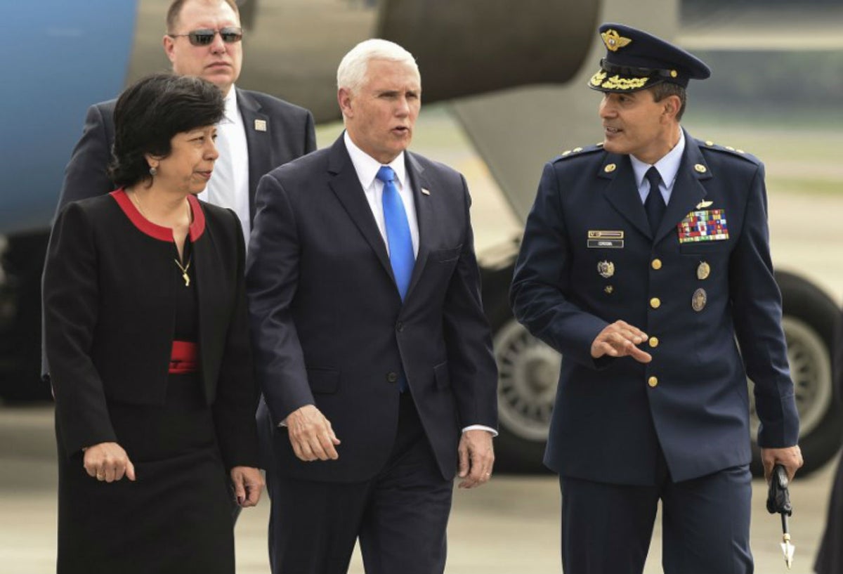 Mike Pence en Colombia